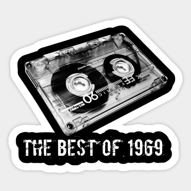 Cassette The Best Of 1969 Costume Gift Sticker by Ohooha